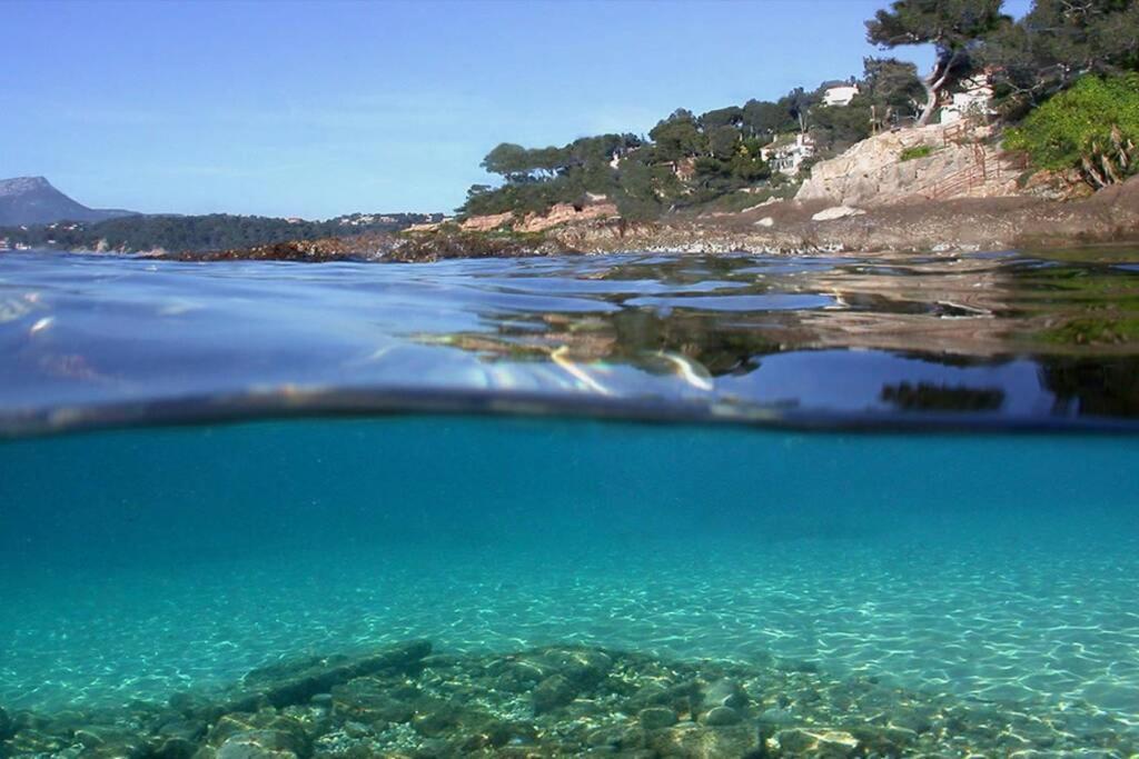 Superbe T2 lumineux 3*** 10 mn à pied de la plage Le Pradet Exterior foto